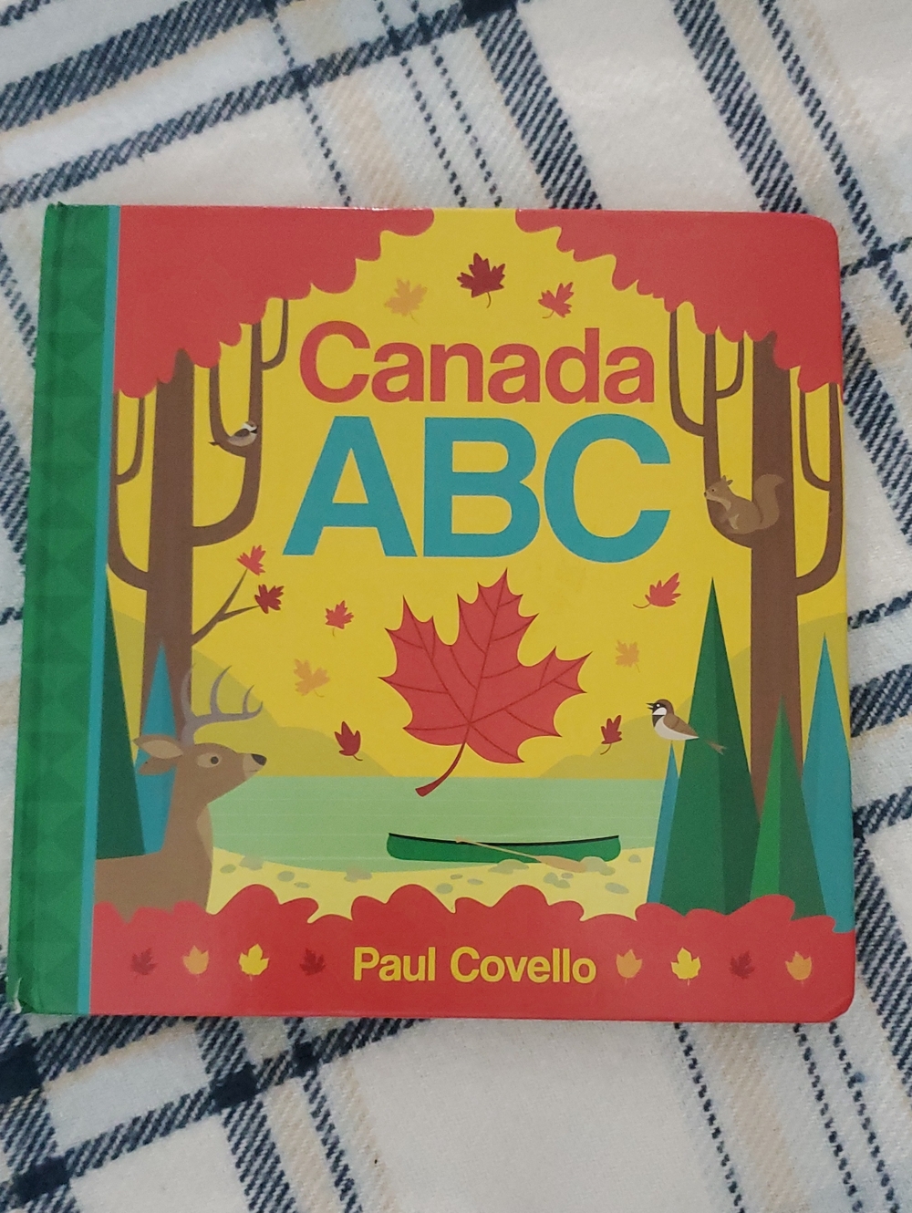CANADA ABC Large Hardcover Board Book